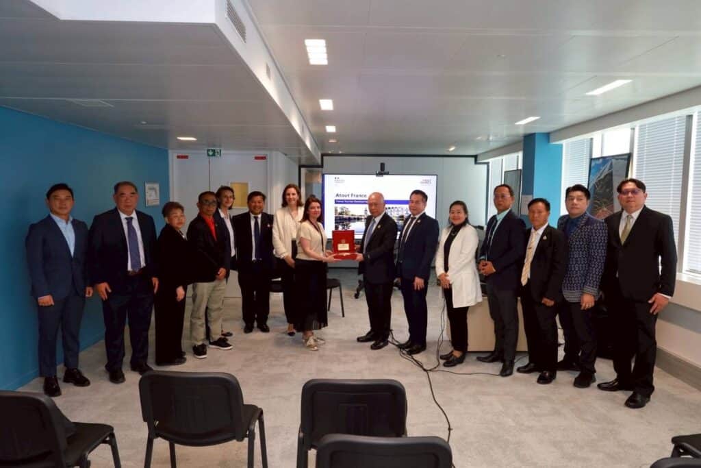 กมธ.ท่องเที่ยวและกีฬา วุฒิสภา ร่วมหารือทูตไทยและผู้ประกอบการฝรั่งเศส วางกลยุทธ์ยกระดับการท่องเที่ยวไทย กมธ.ท่องเที่ยวและกีฬา วุฒิสภา ร่วมหารือทูตไทยและผู้ประกอบการฝรั่งเศส วางกลยุทธ์ยกระดับการท่องเที่ยวไทย