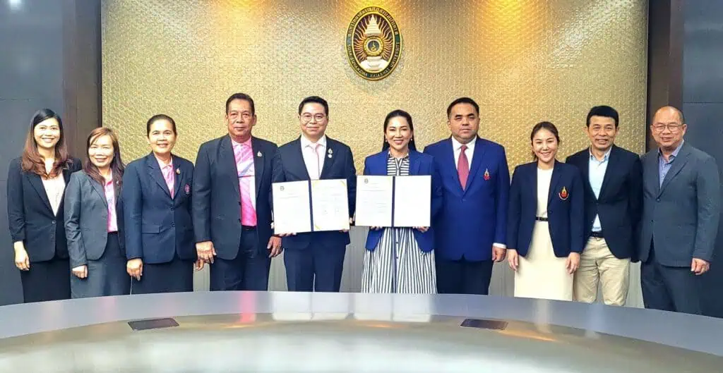 สวนสุนันทา - สกสค. ผนึกกำลังพัฒนาครูและบุคลากรทางการศึกษา เดินหน้าวิจัย-สร้างสรรค์สื่อ-อบรม AI ยกระดับการศึกษาไทย