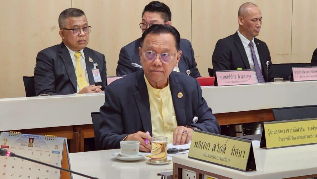 ประธานกมธ.ทหารฯ สว.จ่อเรียกตัวแทนรัฐบาลแจงพิพาทไทย-กัมพูชา ประธานกมธ.ทหารฯ สว.จ่อเรียกตัวแทนรัฐบาลแจงพิพาทไทย-กัมพูชา