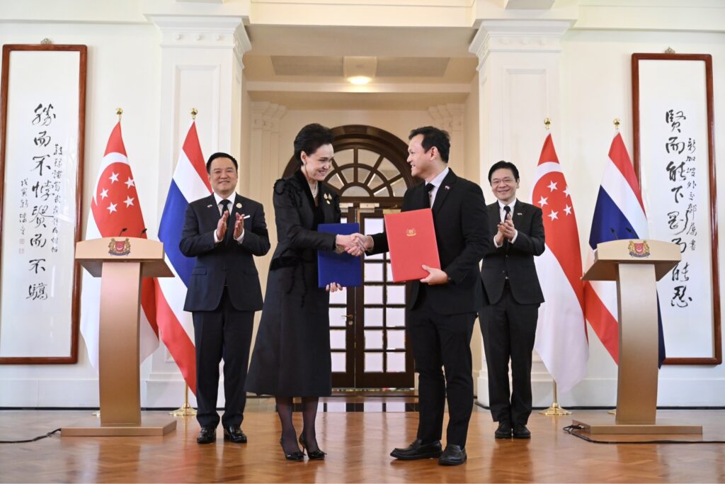  นายกฯ ไทย-สิงคโปร์ ร่วมเป็นสักขีพยาน! MOC ค้าข้าว 1 แสนตัน ระหว่างรัฐบาลสำเร็จ ตอกย้ำบทบาทไทย "Food Security Hub"