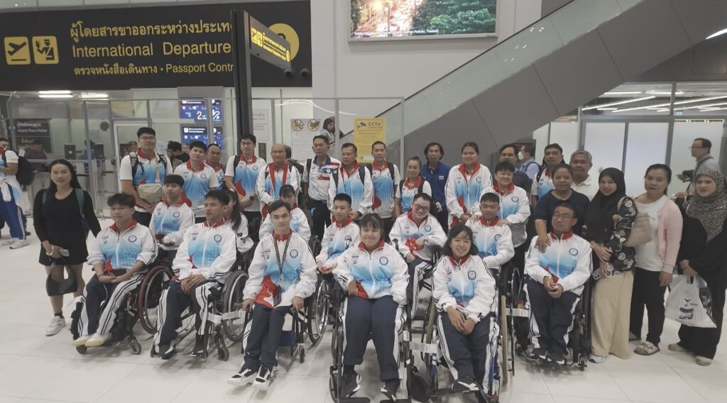 'พล.ต.โอสถ' นำทัพพาราเยาวชนไทยยกพลสู่ดูไบ สู้ศึกเอเชียนยูธพาราเกมส์ ครั้งที่ 5 'พล.ต.โอสถ' นำทัพพาราเยาวชนไทยยกพลสู่ดูไบ สู้ศึกเอเชียนยูธพาราเกมส์ ครั้งที่ 5