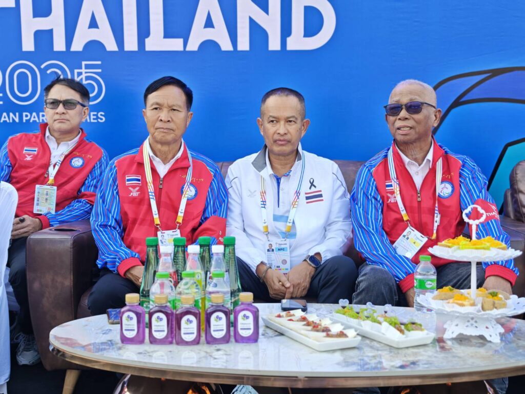 'สว.จำลอง' ลุยโคราชเยี่ยมอาเซียนพาราเกมส์ 'ดร.ณัฏฐ์' แนะกกท. เซ็น MOU เอกชนรับนักกีฬาพิการเข้าทำงาน 'สว.จำลอง' ลุยโคราชเยี่ยมอาเซียนพาราเกมส์ 'ดร.ณัฏฐ์' แนะกกท. เซ็น MOU เอกชนรับนักกีฬาพิการเข้าทำงาน