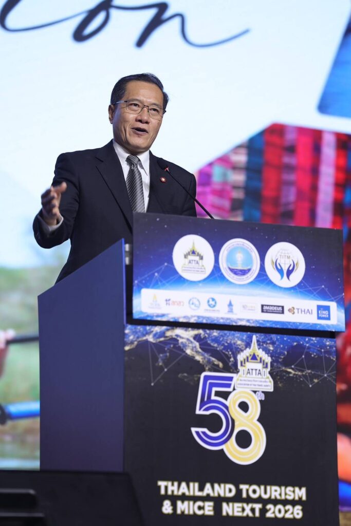 อดีตรมว.กระทรวงท่องเที่ยวฯเตือนท่องเที่ยวไทยเตรียมพร้อมรับความเสี่ยงโลกที่ตรึงเครียด และความเปลี่ยนแปลงสภาพภูมิอากาศที่สุดขั้ว แนะให้เน้นอัตลักษณ์ให้ลูกค้า อดีตรมว.กระทรวงท่องเที่ยวฯเตือนท่องเที่ยวไทยเตรียมพร้อมรับความเสี่ยงโลกที่ตรึงเครียด และความเปลี่ยนแปลงสภาพภูมิอากาศที่สุดขั้ว แนะให้เน้นอัตลักษณ์ให้ลูกค้า