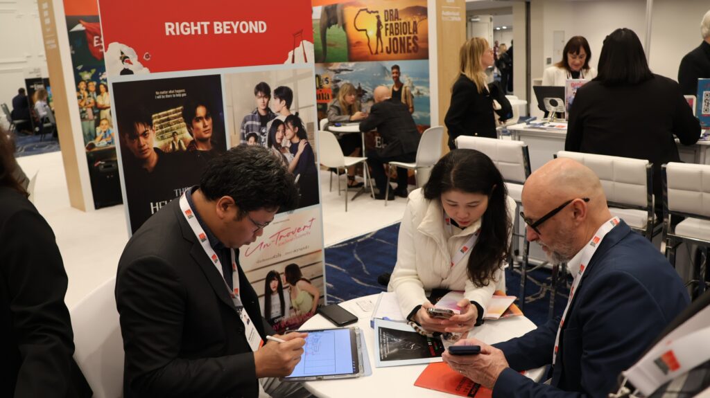 กรมส่งเสริมการค้าระหว่างประเทศ นำผู้ประกอบการอุตสาหกรรมละคร ซีรีส์ รายการโทรทัศน์ของไทยเข้าร่วมงาน Content Americas 2026 สร้างมูลค่าเจรจาการค้ารวมกว่า 3.75 ล้านดอลลาร์ กรมส่งเสริมการค้าระหว่างประเทศ นำผู้ประกอบการอุตสาหกรรมละคร ซีรีส์ รายการโทรทัศน์ของไทยเข้าร่วมงาน Content Americas 2026 สร้างมูลค่าเจรจาการค้ารวมกว่า 3.75 ล้านดอลลาร์