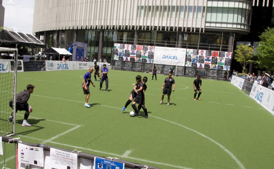 ทีมนักเตะตาบอดไทยลงซ้อมมื้อแรก เตรียมทีเด็ดไว้ชนมังกรจีน วันจันทร์นี้ ทีมนักเตะตาบอดไทยลงซ้อมมื้อแรก เตรียมทีเด็ดไว้ชนมังกรจีน วันจันทร์นี้