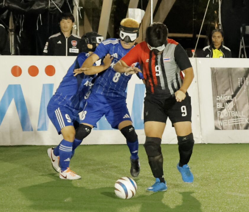 แข้งตาบอดไทยพ่ายซามูไร 0-2 หล่นชิงที่ 3 ดวลอินเดีย แข้งตาบอดไทยพ่ายซามูไร 0-2 หล่นชิงที่ 3 ดวลอินเดีย