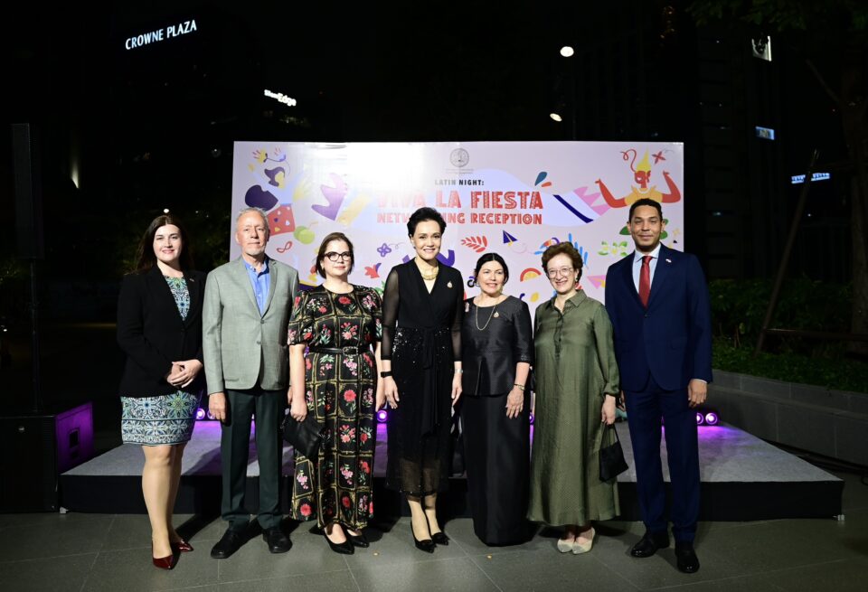 “ศุภจี” นำทีมจัด Latin Night: “Viva La Fiesta” กระชับสัมพันธ์ลาตินอเมริกา “ศุภจี” นำทีมจัด Latin Night: “Viva La Fiesta” กระชับสัมพันธ์ลาตินอเมริกา