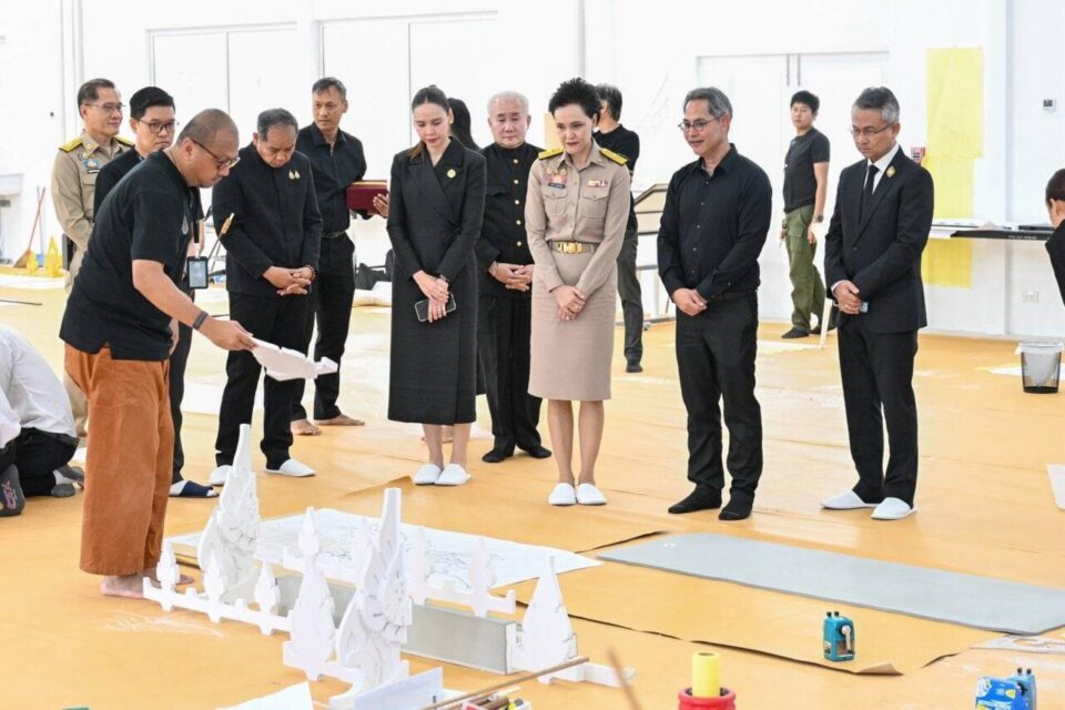 รองนายกฯศุภจี ตรวจความคืบหน้า พระเมรุมาศ พระราชพิธีถวายพระเพลิงพระบรมศพ พระพันปีหลวง โครงสร้างคืบ 50% รองนายกฯศุภจี ตรวจความคืบหน้า พระเมรุมาศ พระราชพิธีถวายพระเพลิงพระบรมศพ พระพันปีหลวง โครงสร้างคืบ 50%
