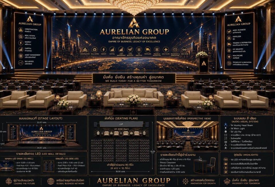 เปิดตัวยิ่งใหญ่อาณาจักรธุรกิจหมื่นล้าน “AURELIAN GROUP” กลุ่มบริษัท AG เปิดตัว 17 สิงหาคม เปิดตัวยิ่งใหญ่อาณาจักรธุรกิจหมื่นล้าน “AURELIAN GROUP” กลุ่มบริษัท AG เปิดตัว 17 สิงหาคม