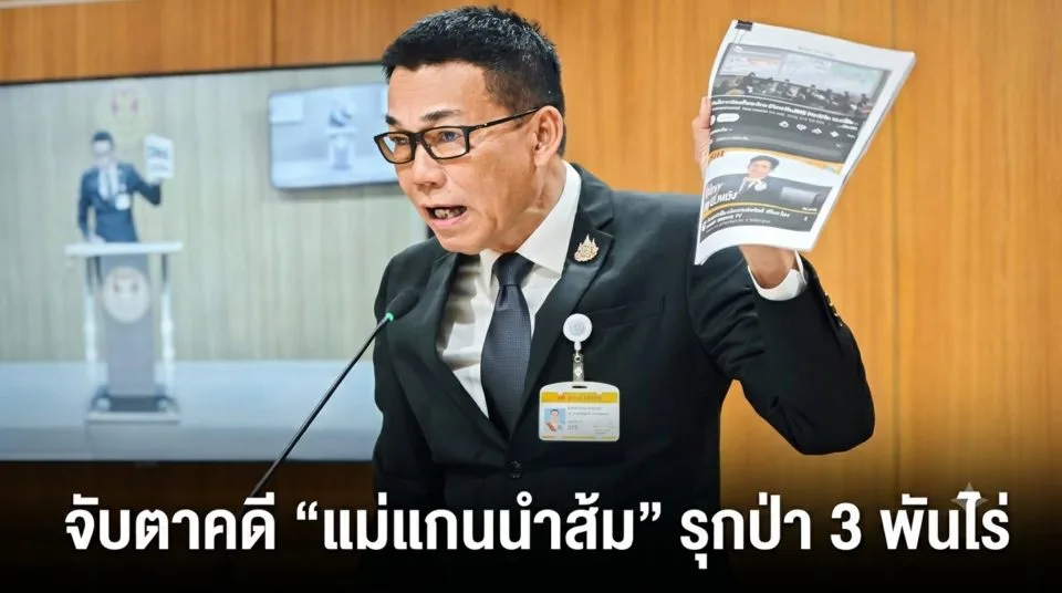 “สว.ชีวะภาพ” พลิกเกมแฉ จ่อขึ้นศาล 8 ต.ค. จับตาคดีมหากาพย์ “แม่แกนนำส้ม” ฮุบป่า 3 พันไร่